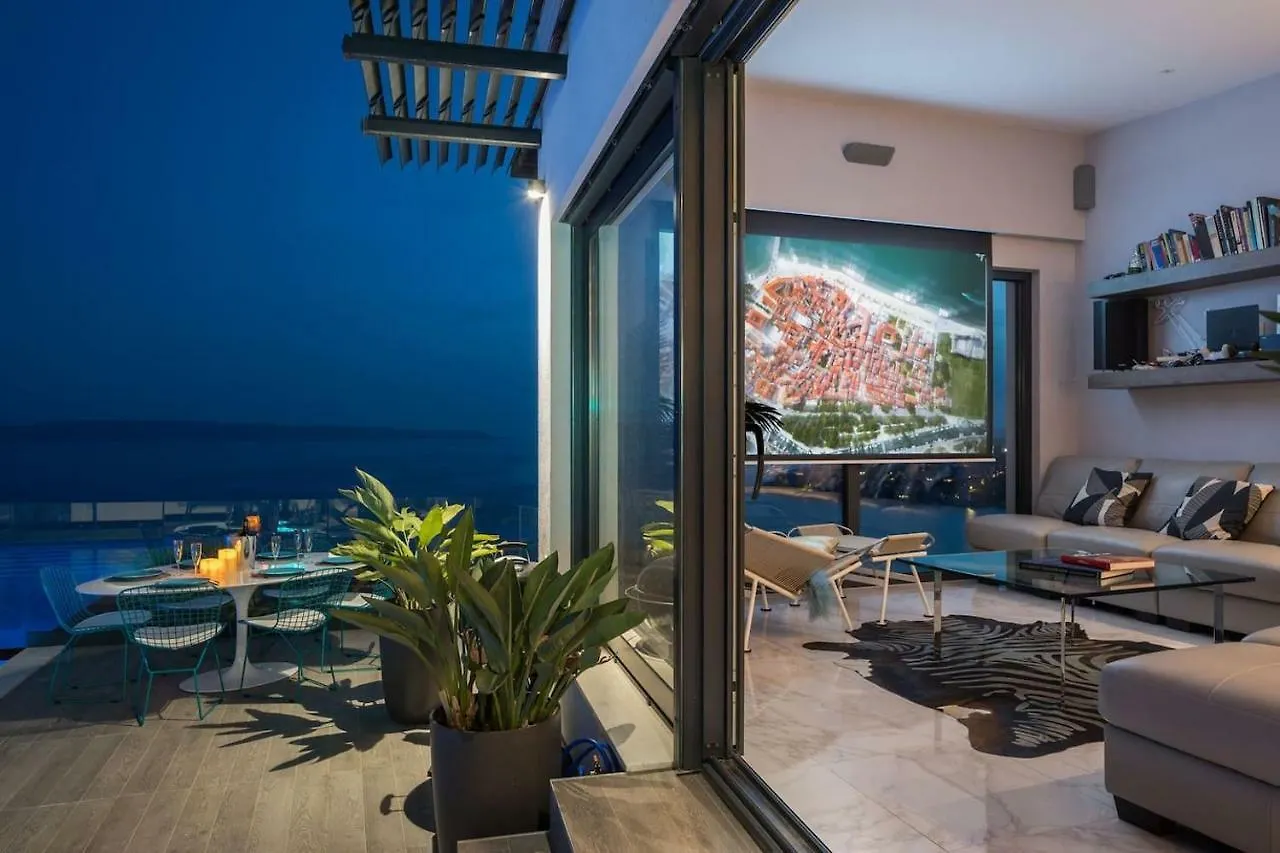 Luxury Villa Riva With Infinity Pool Okrug Gornji